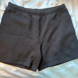 Aritzia Black High Waist Women Shorts